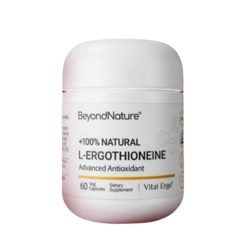 BEYONDNATURE +100% Natural L-Ergothioneine Advanced Antioxidant