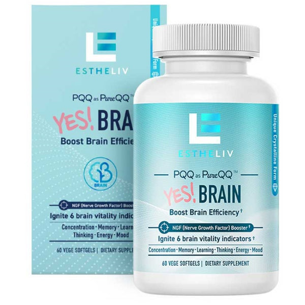 ESTHELIV PQQ Brain Boost Brain Efficiency