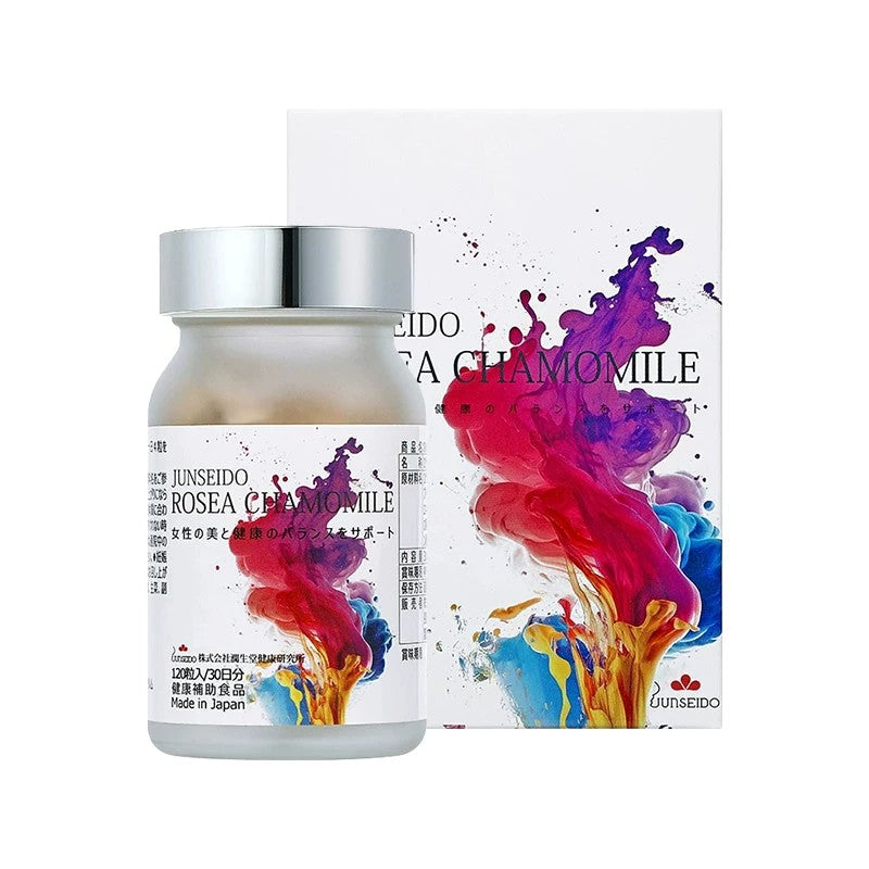 JUNSEIDO Rosea Chamomile Lady’s Bloom Complex - 120 Tablets