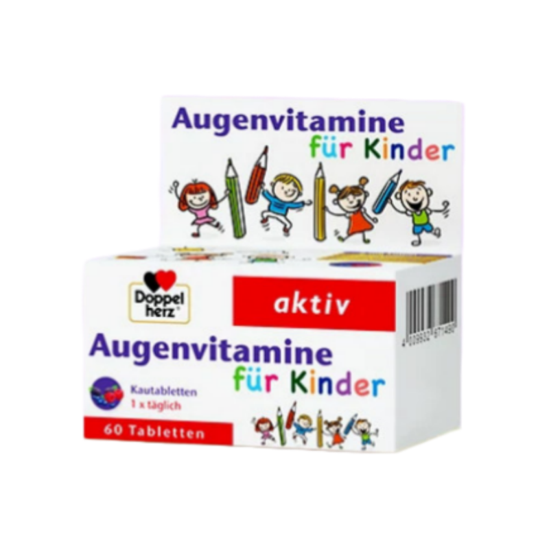 Doppelherz Aktiv Eye Vitamins for Children 60 Tablets - myernk
