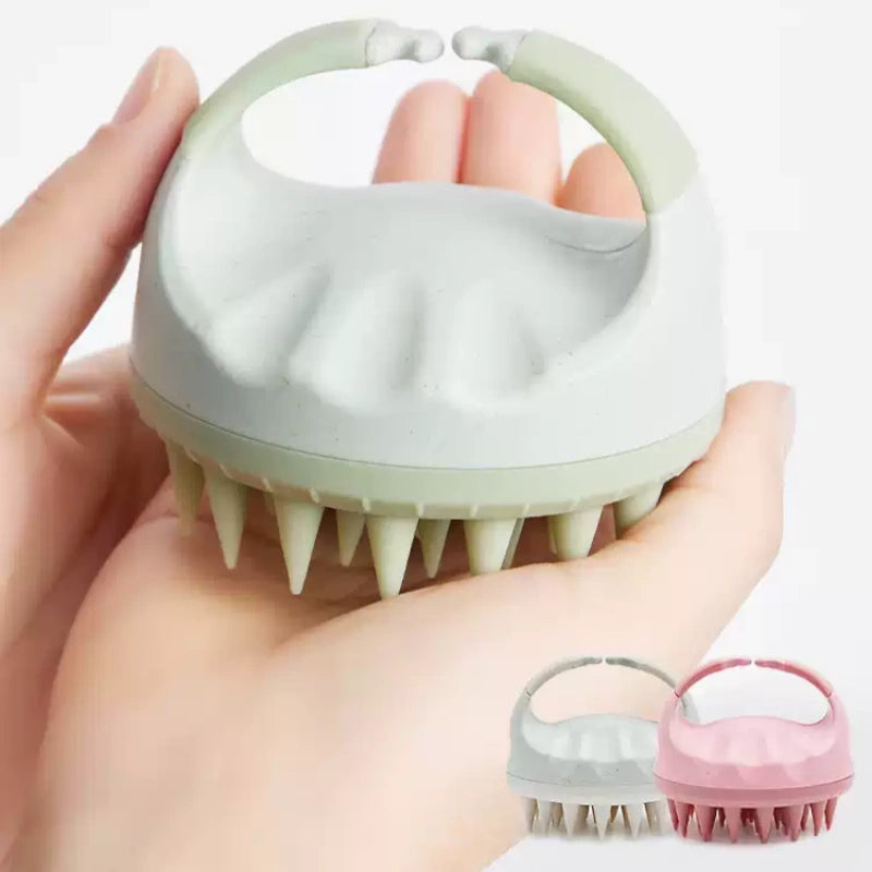 Tosfu Silicone Scalp Scrubber Brush - myernk