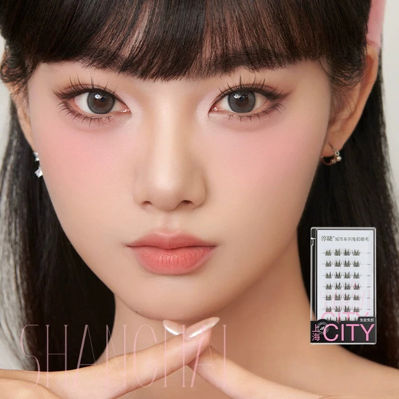 CHUNJIE Self-Adhesive False Eyelashes - myernk