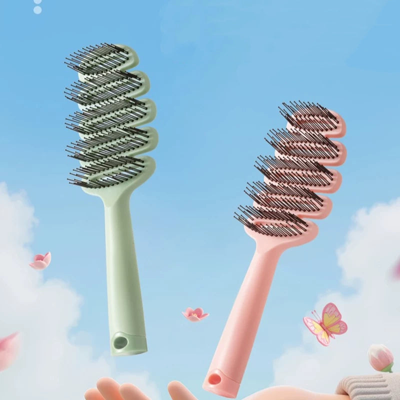 Tosfu Pinecone Detangling Brush - myernk