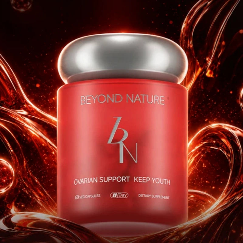 BeyondNature Red Bottle Urolithin A CoQ10 Energy - 60 Capsules - myernk