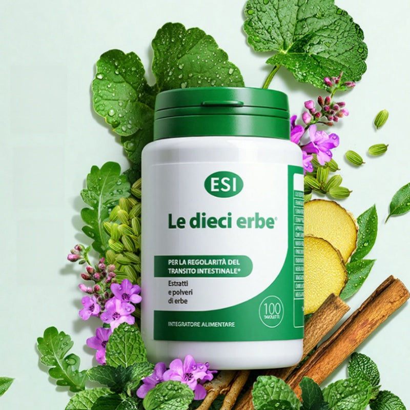 ESI Digestive Enzyme Tablets Fiber & Probiotics - 100 Capsules - myernk