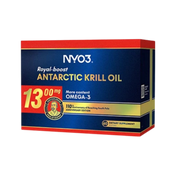 NYO3 Antarctic Krill Oil 1300mg Omega-3 Supplement