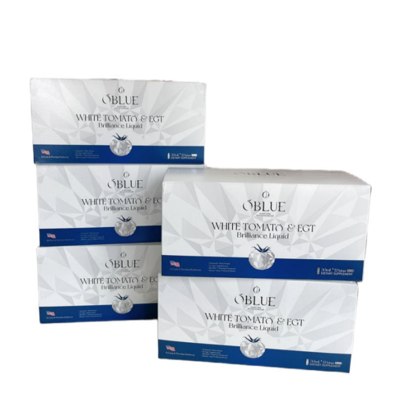 OBLUE White Tomato & EGT Brilliance Liquid - 30ml * 12