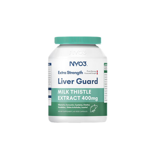 NYO3 Extra Strength Liver Guard Milk Thistle Extract 400mg - myernk