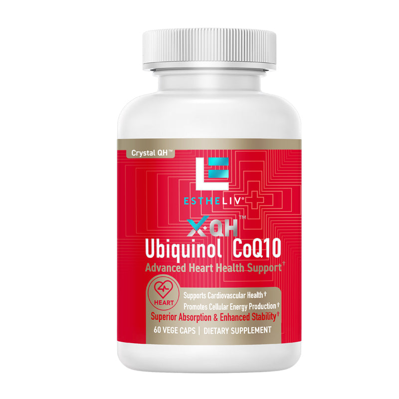 ESTHELIV X-QH Ubiquinol CoQ10 Advanced Heart Health Support+ - myernk