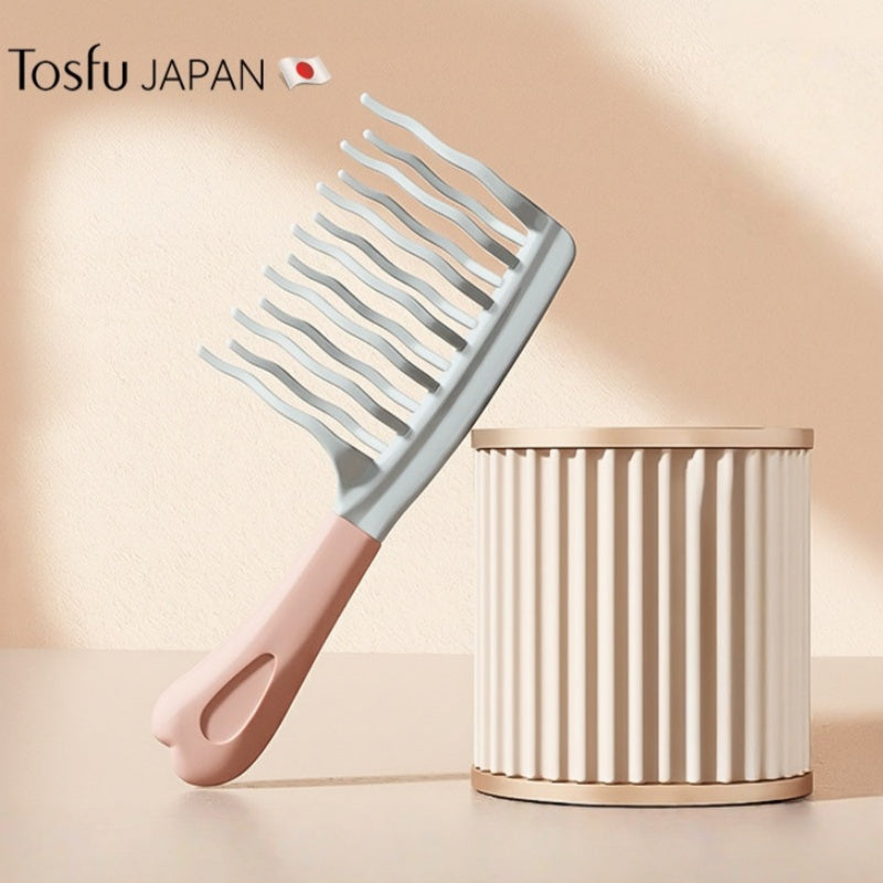 Tosfu Japanese Wave & Curl Detangling Comb - myernk