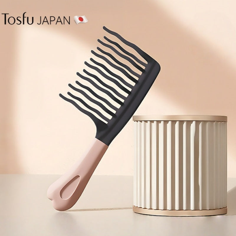 Tosfu Japanese Wave & Curl Detangling Comb - myernk