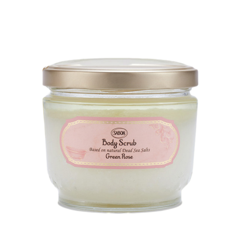 SABON Dead Sea Body Scrub in Green Rose