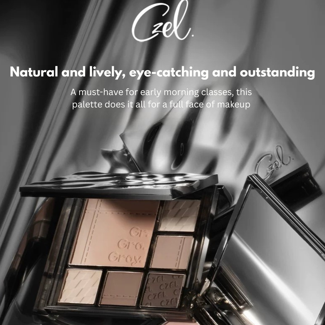 CZEL Soft Gradient Multi Functional Eyeshadow Palette 6.5g - myernk