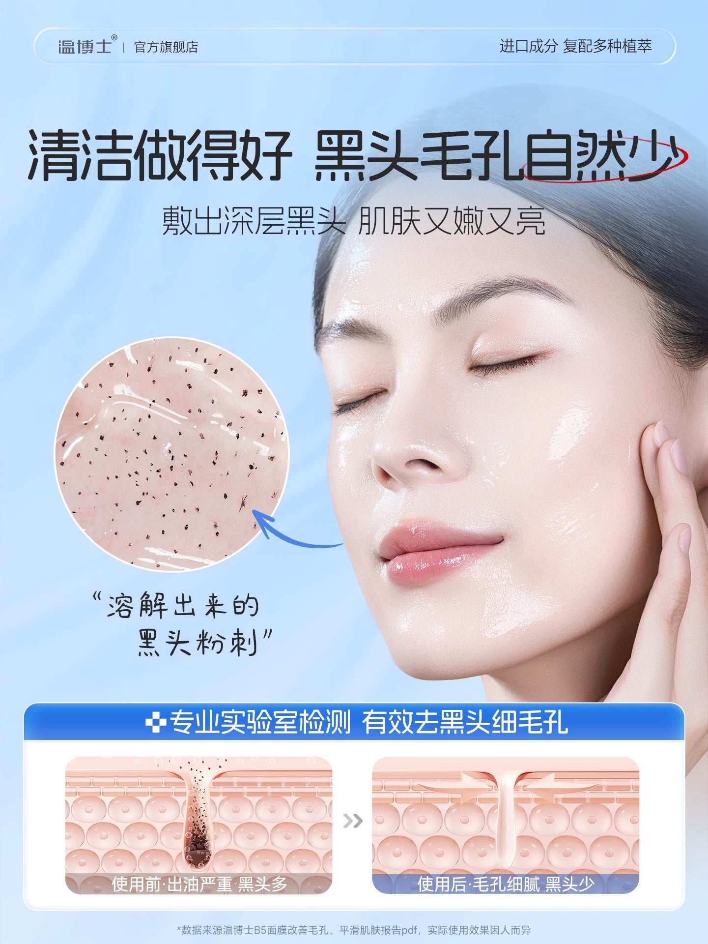 Dr. Wen Vitamin B5 Salicylic Acid Smooth Renewing Face Mask 4.0 200g - myernk