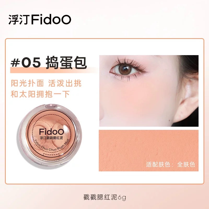 Fidoo Tap Tap Blush Mud 6g - myernk