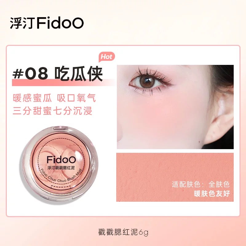 Fidoo Tap Tap Blush Mud 6g - myernk