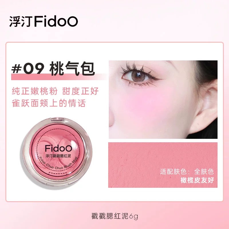Fidoo Tap Tap Blush Mud 6g - myernk