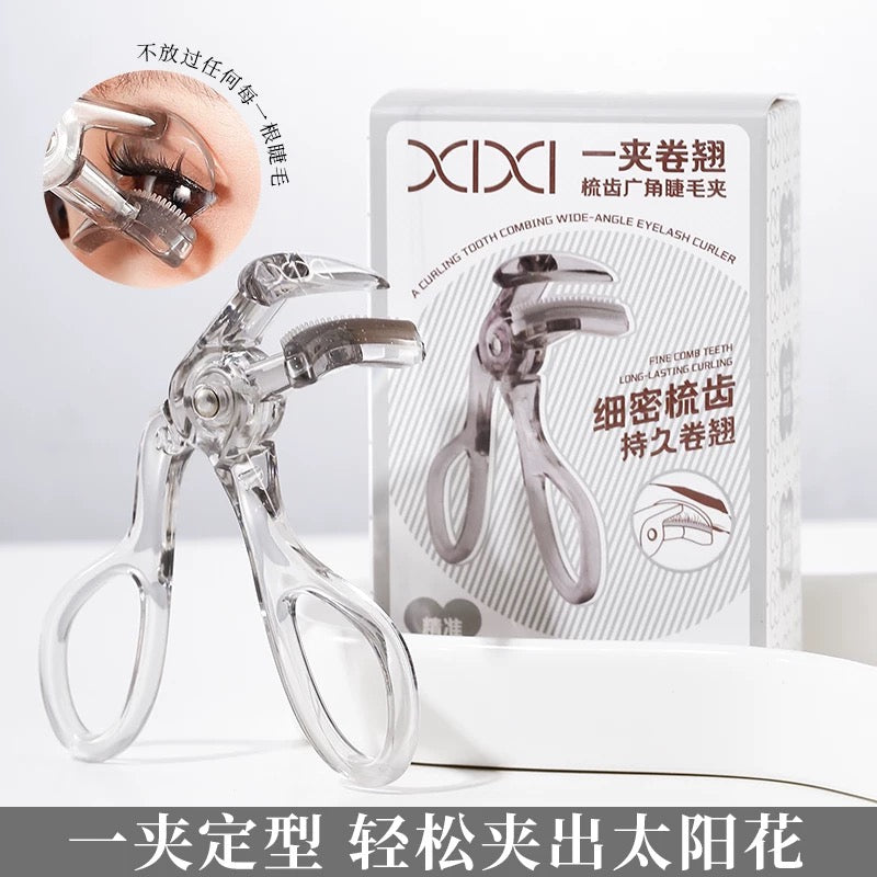 xixi One-Squeeze Curling Comb Eyelash Curler 2pcs - myernk