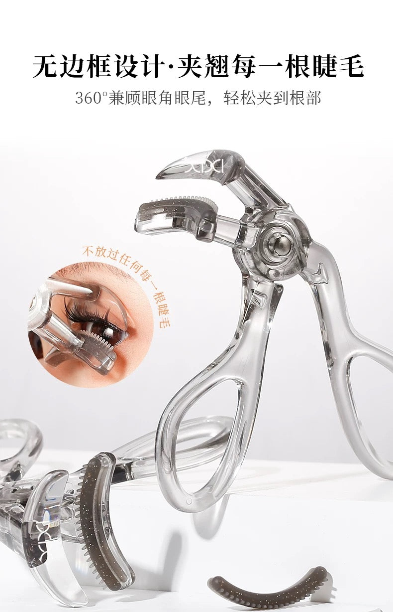 xixi One-Squeeze Curling Comb Eyelash Curler 2pcs - myernk