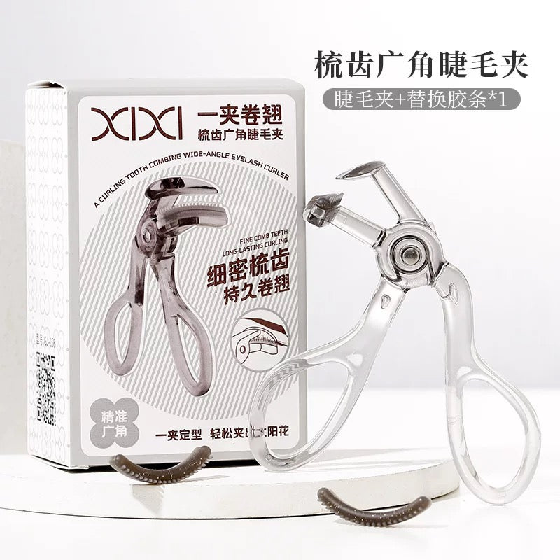 xixi One-Squeeze Curling Comb Eyelash Curler 2pcs - myernk