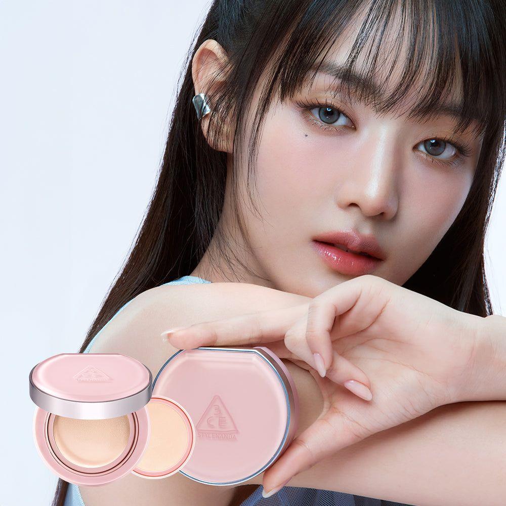 3CE Fitting Mesh Cushion (11g + 11g Refill, SPF40 PA+++) - myernk